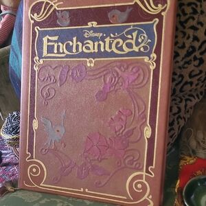 Disney Enchanted Book with Purple and Gold Cover Journal